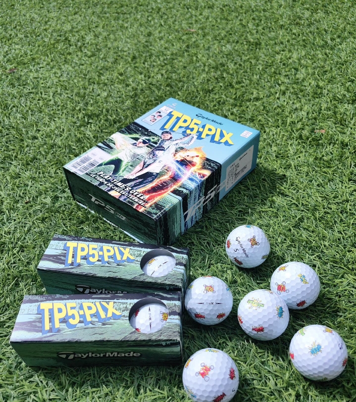 Taylormade泰勒梅新款限定高尔夫球TP5 Pix 五层球