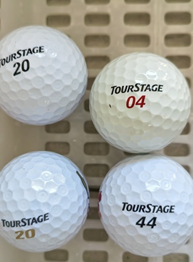 高尔夫球TOURSTAGE三四层球二手高尔夫球下场练习用高尔夫二手球