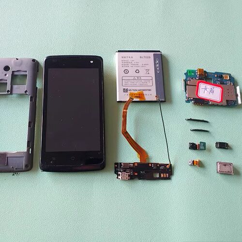 适用于 OPPO R821T 屏幕总成  主板  摄像头  按键 喇叭  听筒