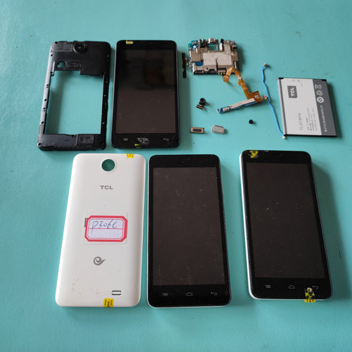 适用于 TCL P306C 屏幕 后盖 框 电池 主板 排线 摄像头 听筒喇叭