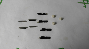 N7100 e250听筒口铁片笔塞 N7102 N719 前置相机贴片 三星Note2