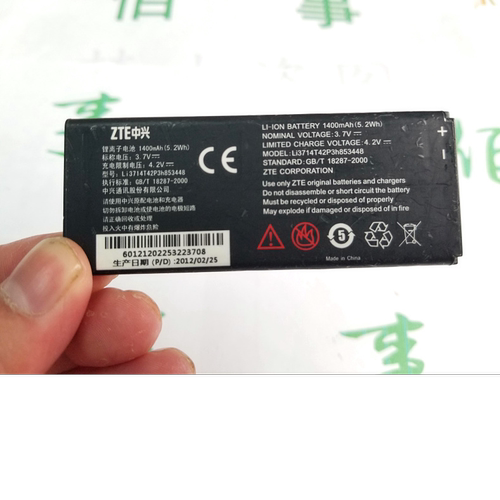 适用于 中兴 V960 U960S N960电池 Li3714T42P3h853448 原装电池