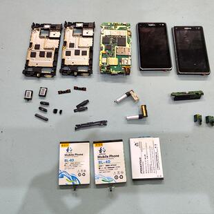 适用于 诺基亚 N8 屏幕 主板 电池 听筒 喇叭 按键 闪光灯
