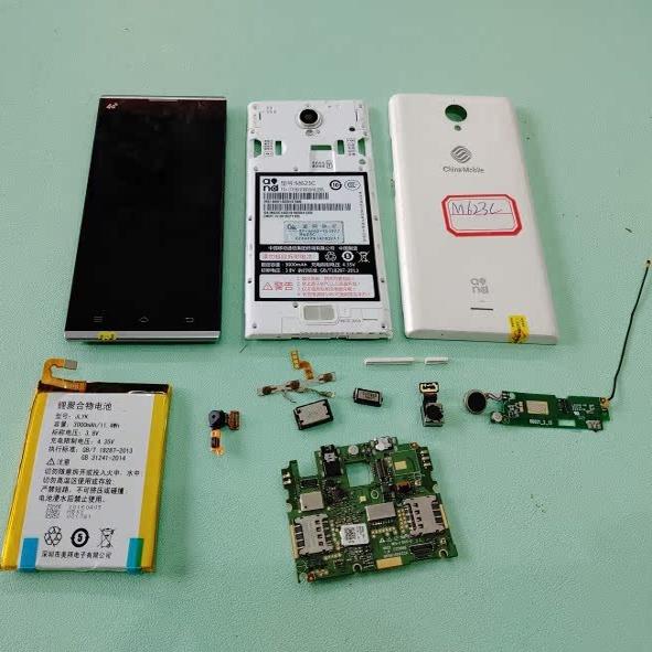 适用于 中国移动 M623C主板 屏幕 后壳 后盖 电池 摄像头喇叭听筒