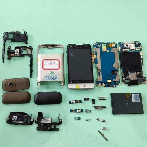 适用于 HTC C510E G15 主板 总成 后框   按键 听筒 尾插 闪光灯