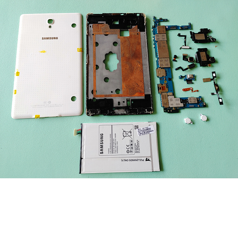 适用于 三星GALAXY Tab S T705C主板 后盖 摄像头 排线 电池 喇叭