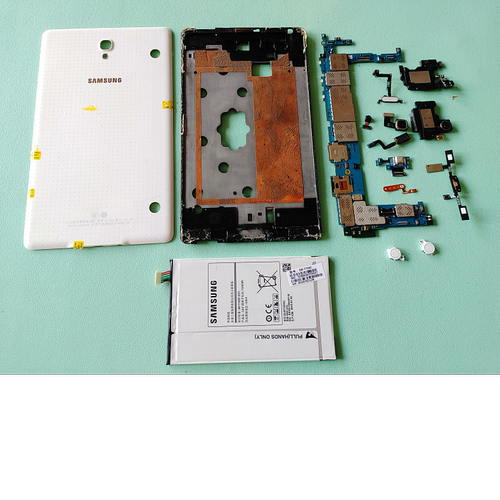 适用于 三星GALAXY Tab S T705C主板 后盖 摄像头 排线 电池 喇叭