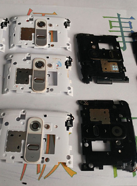 适用于LG G2 D800 D801 D802 LS980 后框带按键 摄像头镜面套装