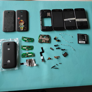 适用于 华为 C8812 屏幕 电池 后框 后盖  摄像头 感应 听筒 排线