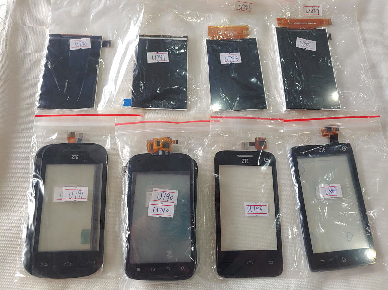适用于 中兴U790 U791 U793 U809内屏 显示屏 触摸屏 手写屏 外屏