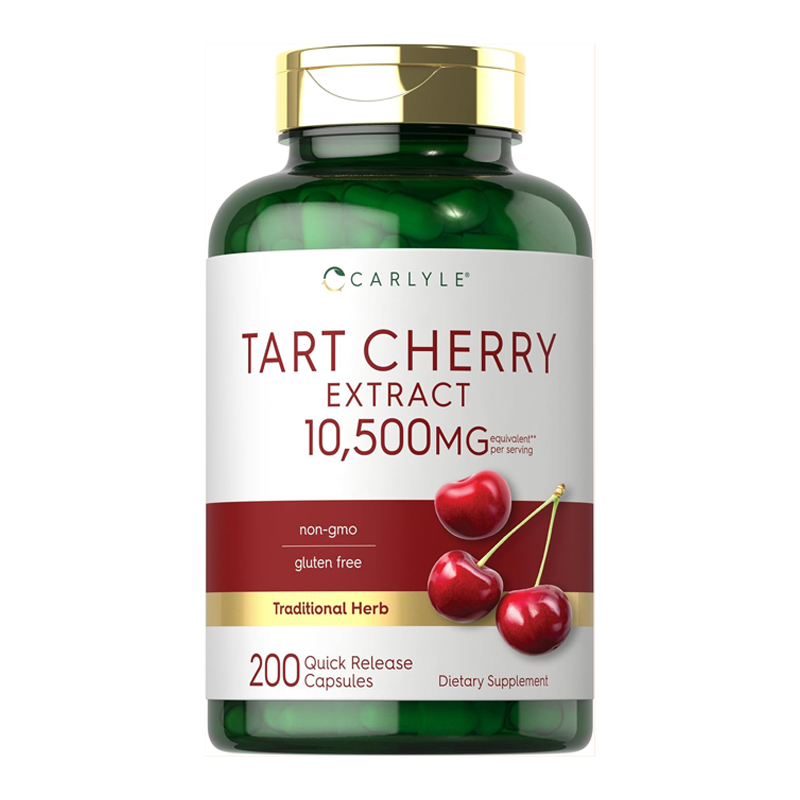 美国直邮 Carlyle Tart Cherry酸樱桃提取物胶囊10500mg200粒