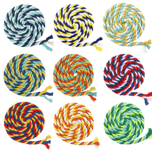 万古烧辫子彩绳锅盖装 饰棉绳6mm加厚万古烧栗形土锅适用多色可选