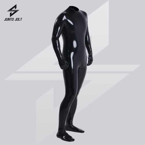 JUNTO JOLT男士乳胶衣全包紧身衣latex4D RR胶片量身定制jj胶衣娘