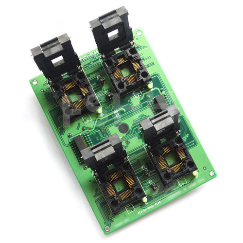 M4-MPU51-PL44模组河洛ALL-100专用烧写座烧录座适配器模组