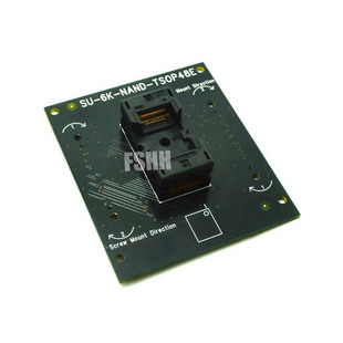 台湾力浦烧录器用TSOP48测试座SU-6K-NAND-TSOP48E适配器烧录座