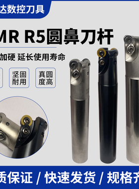 数控圆鼻铣刀杆EMR/EMRW牛鼻立铣刀杆加工中心抗震开粗R5飞刀杆