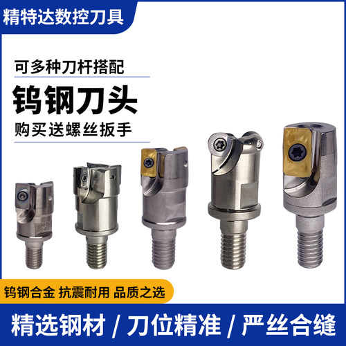 BAP300R/400R锁牙式铣刀头