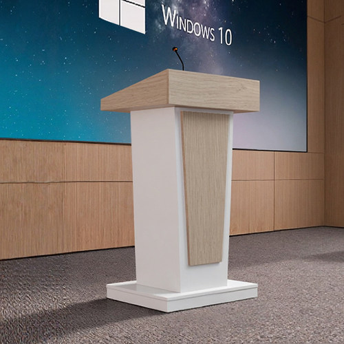 派格E0级板材演讲台发言台可移动