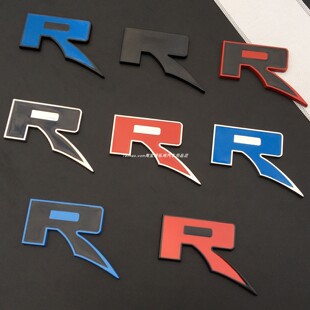 R标适用于福特猛禽RAPTOR 饰贴 SVT高性能R标车尾标中网标车门贴装
