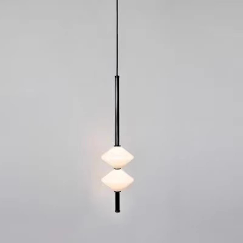 现代极简 北欧小吊灯餐厅客厅设计师简约吧台创意玻璃卧室床头灯