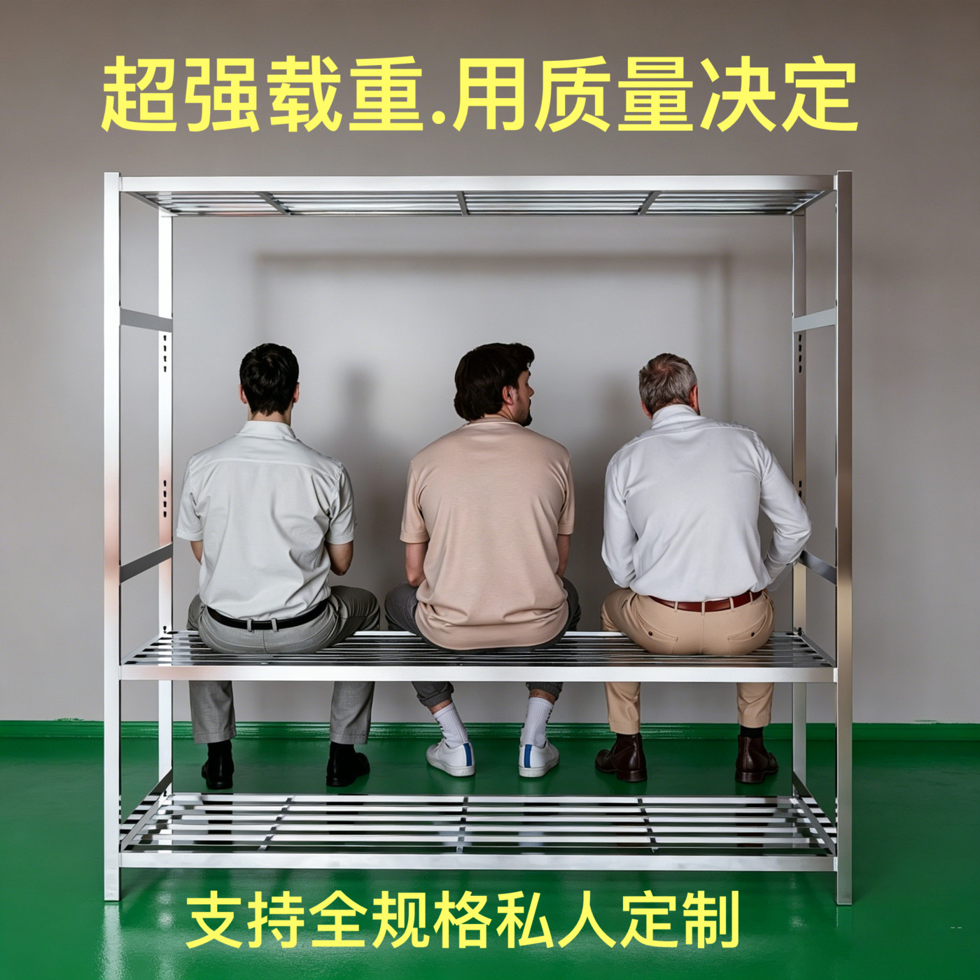 定制不锈钢层架佛山冷库镂空新型置物架榫卯式实验室耐腐多层货架
