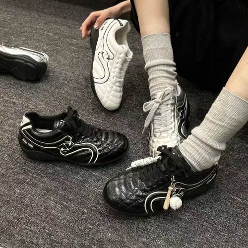 H55女鞋漫迹者2026春新款运动休闲可拆棒球百搭跆拳道平底德训鞋