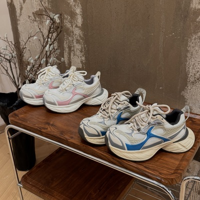 【现货】H55女鞋波普漫游2025新款达米奥厚底增高休闲百搭老爹鞋