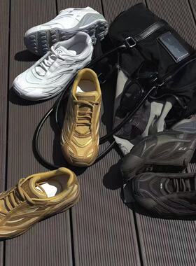 H55女鞋圣马丁街区2026春季新款精英休闲运动风竞速时尚徒步鞋