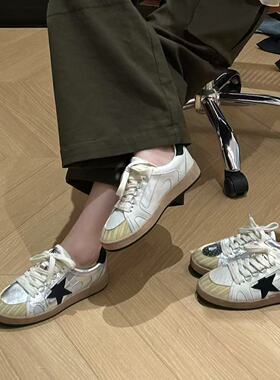 H55女鞋2026新款Z时代反精致星星小脏鞋复古休闲脏脏鞋板鞋休闲鞋