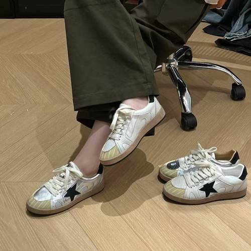 H55女鞋2026春新款Z时代反精致星星小脏鞋复古脏脏鞋板鞋女休闲鞋