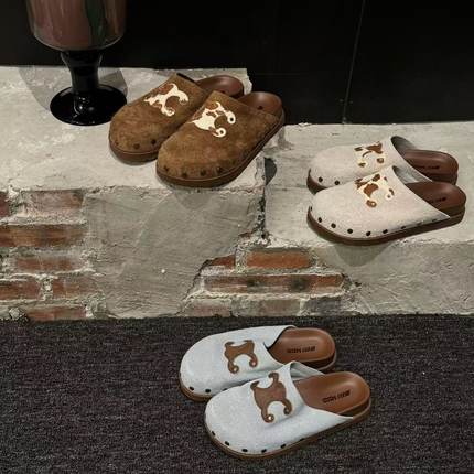 H55女鞋（头层牛皮）阿尔玛菲的夏天｜中古风百搭博肯鞋25年新款