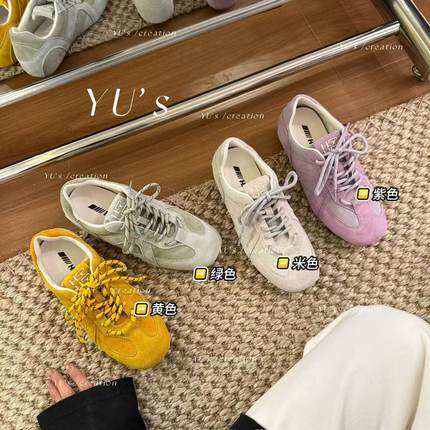 【现货】春日来信明系色彩感芭蕾德训鞋19-2273