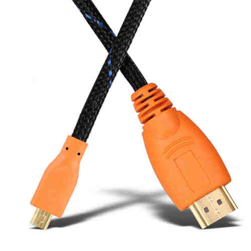 适用于索尼A7RM2 M3 A7S3微单相机监视器微型micro hdmi转HDMI