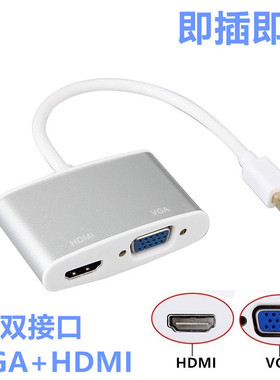 联想thinkpad x250x260转VGA投影仪转换器minidp转HDMI线X1carbon