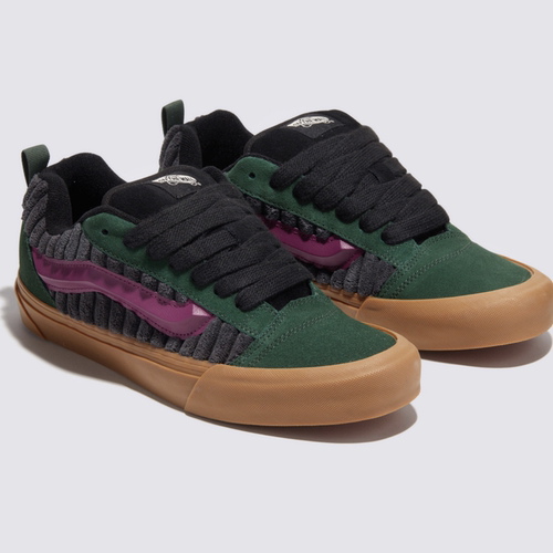 VANS复古低帮面包板鞋绿色
