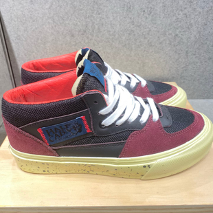 LX做旧复古泼墨中帮滑板鞋 范斯vans VLT cab VN0A5KC7FSJ half