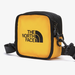 北面the face字母logo印花手机包单肩挎包运动黄色NN2PN75B north