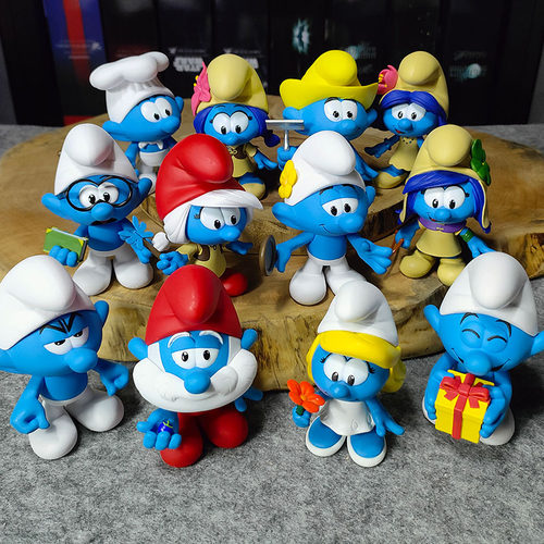 thesmurfs蓝精灵现货正版