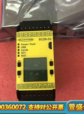BANNER邦纳安全继电器SC26-2D-805118库