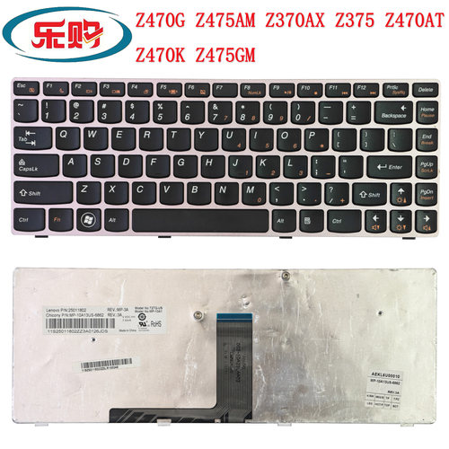 适用联想Z470Z475Z370内置键盘