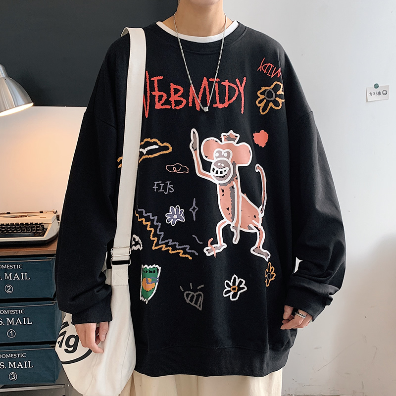 Gangfengkai 60% cotton 40% polyester new spring fashion men's sweater