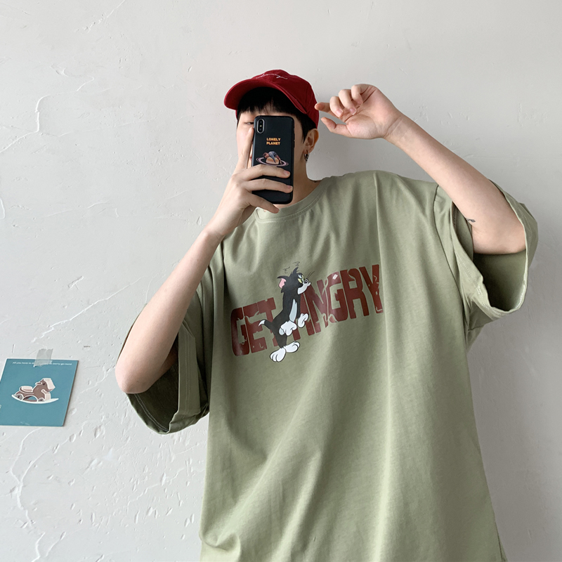 幾物棉夏裝新款短袖恤衫半袖男裝