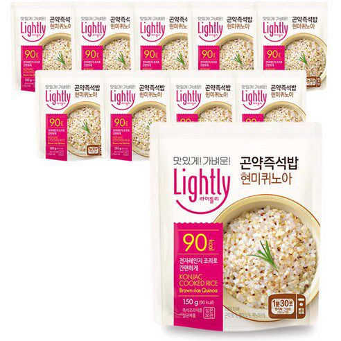 Lightly低卡早餐饭代餐糙米