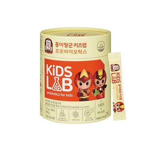 韩国直邮正官庄kids lab益生菌probiotics肠胃1.5g*60包