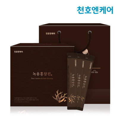 韩国直邮鹿茸精华液红参