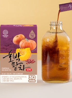 韩国直邮mcnulty南瓜红豆pumpkin液体便携装香甜味美冲饮方便
