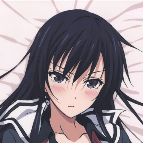 少女们向荒野进发 黑田砂雪 双面等身抱枕套diy定制