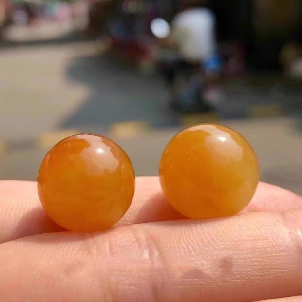 天然缅甸老坑A货黄翡翠圆珠子冰种鸡油黄翡翠散珠单颗DIY玉石配珠,珠宝/钻石/翡翠,手链/手串,淘宝优惠券,粉丝福利购,淘宝优惠卷