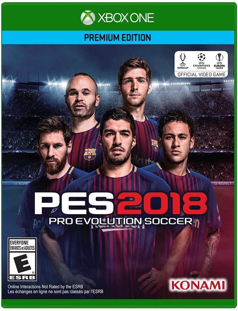 正版 中文 XBOXONE 实况足球 2018 XBOX ONE PES WE18 数字下载版
