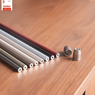 8mm金属圆管装 饰杆酒柜木柜支撑杆高档酒架铝合金护栏档杆围栏杆